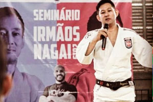 Silvio Nagai no Seminário de Judô Irmãos Nagai